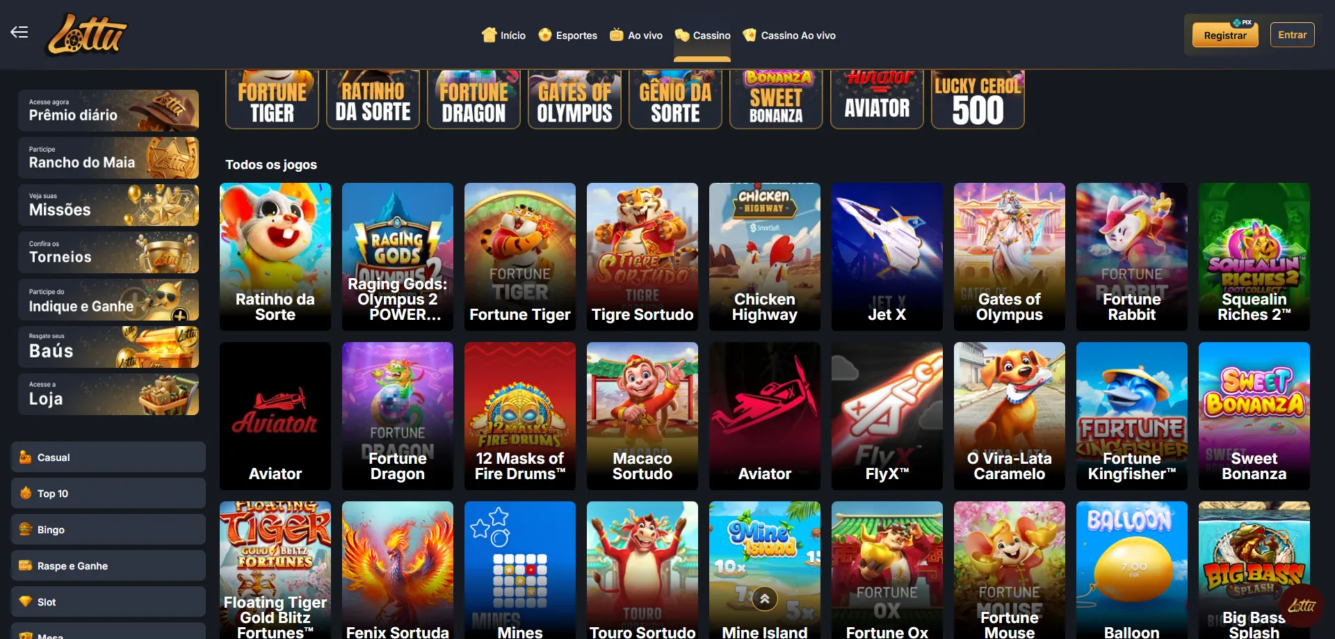 Lotus Bet Casino jogos de slots e cassino online no Brasil